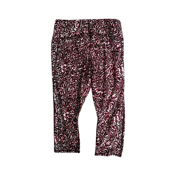 Under Armour Women's No-Slip High Rise Compression Capri Leggings Pink 3X - Picture 3 of 6